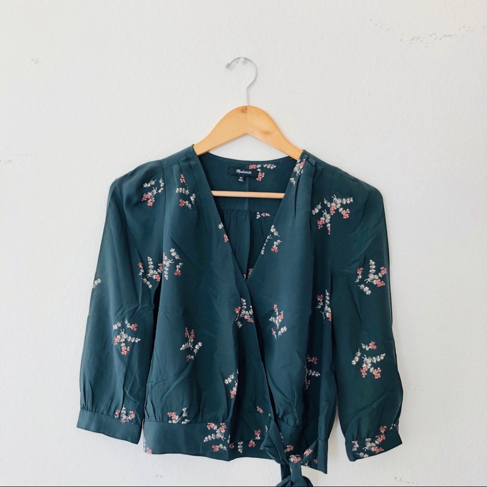Madewell Wrap Top
